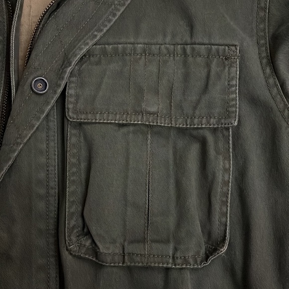“Timberland” Men’s Medium Army Green Field Jacket - Picture 3 of 5